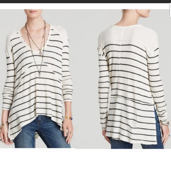 Free People Sunset Park Thermal In Stripe - Picture 1 of 4